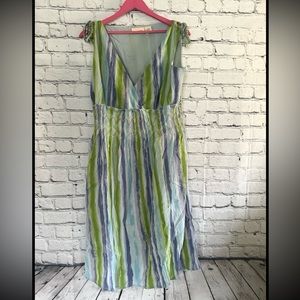 DKNY. Stripe dress.  Size L